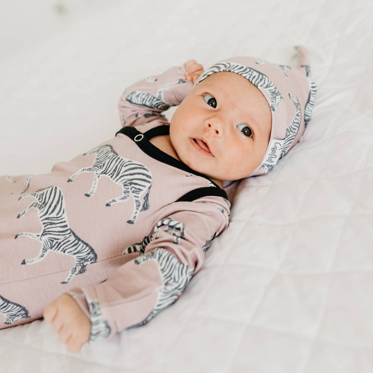 Newborn Knotted Gown - Zella