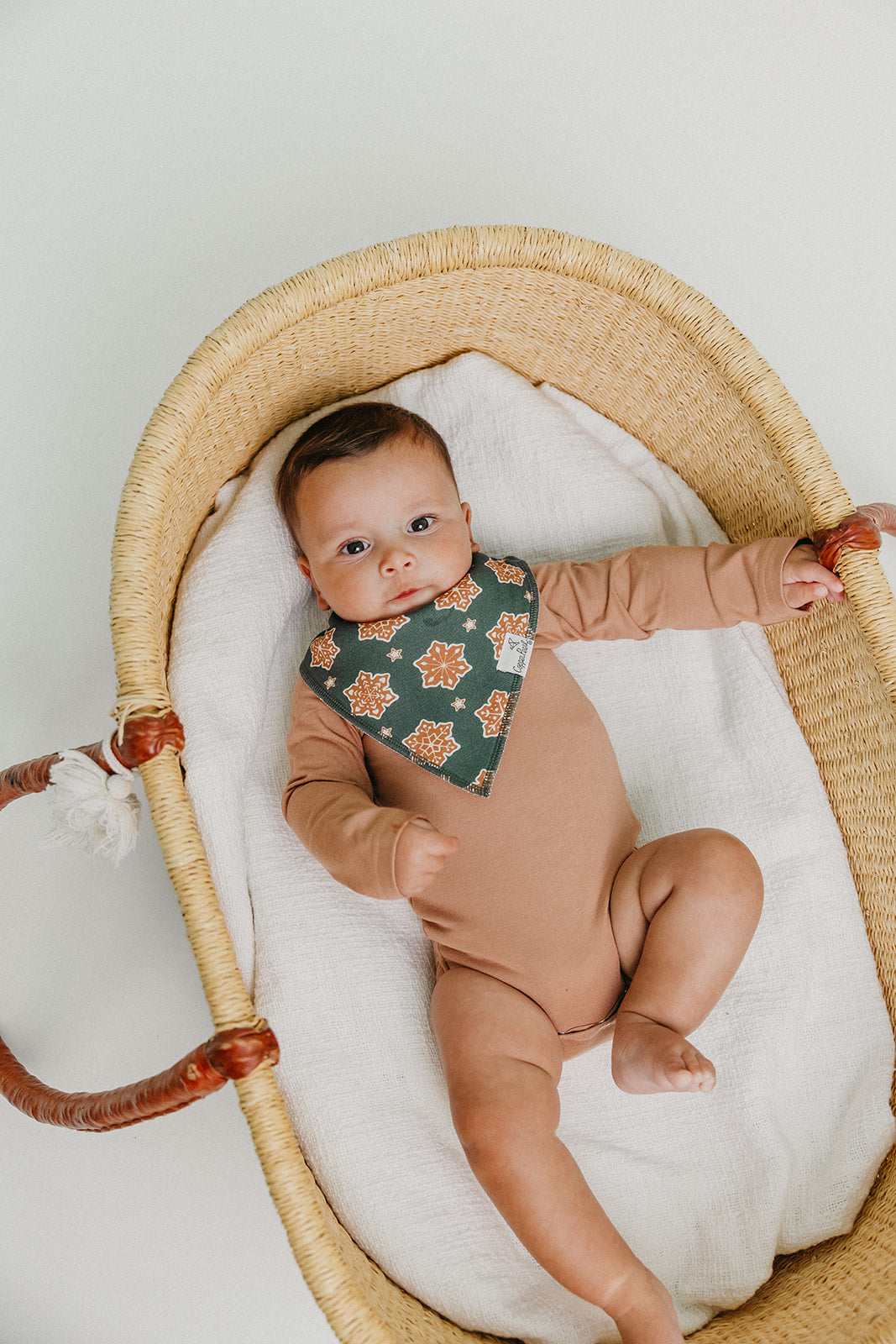 Baby Bandana Bibs - Gingerbread