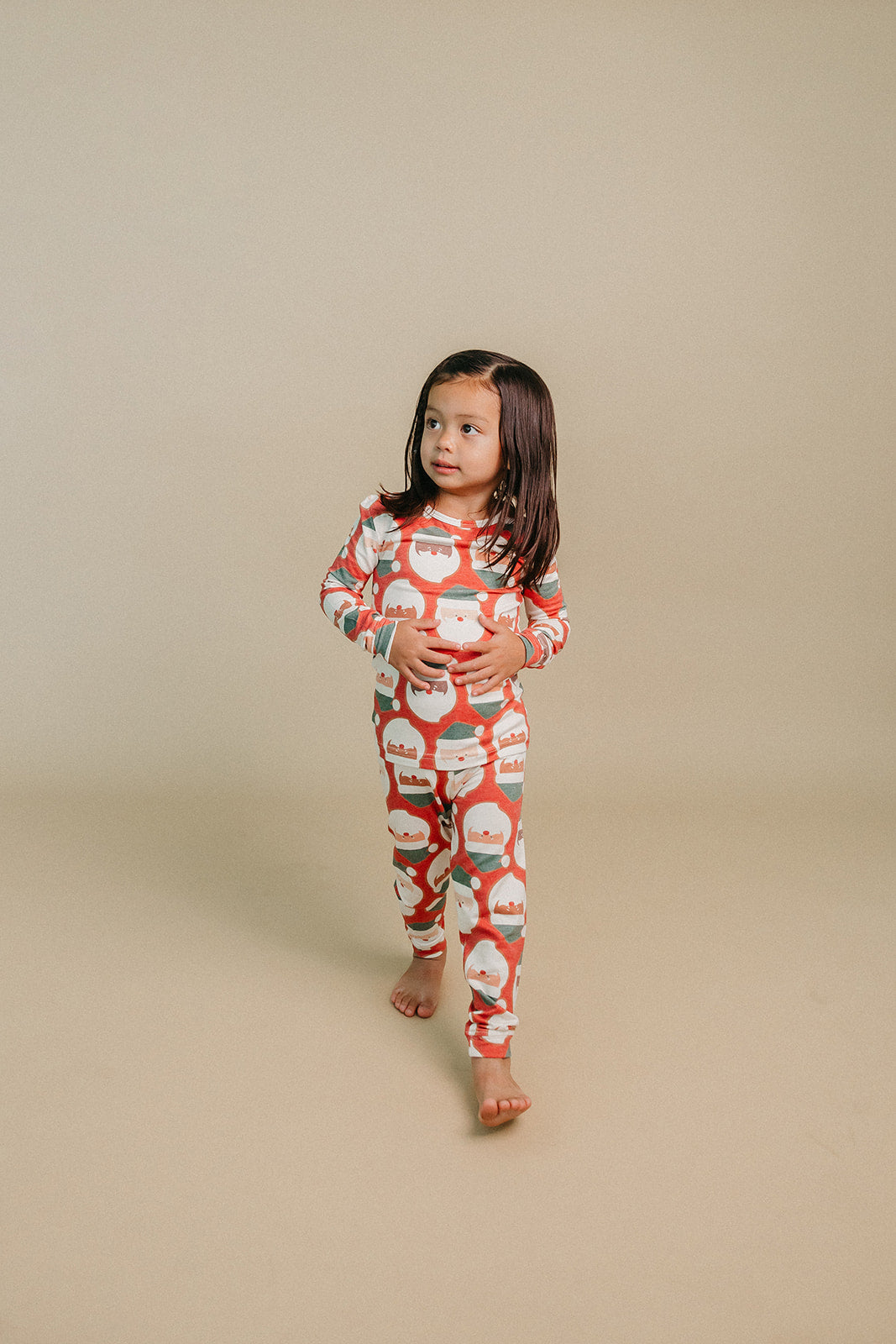 2pc Long Sleeve Pajama Set - Claus