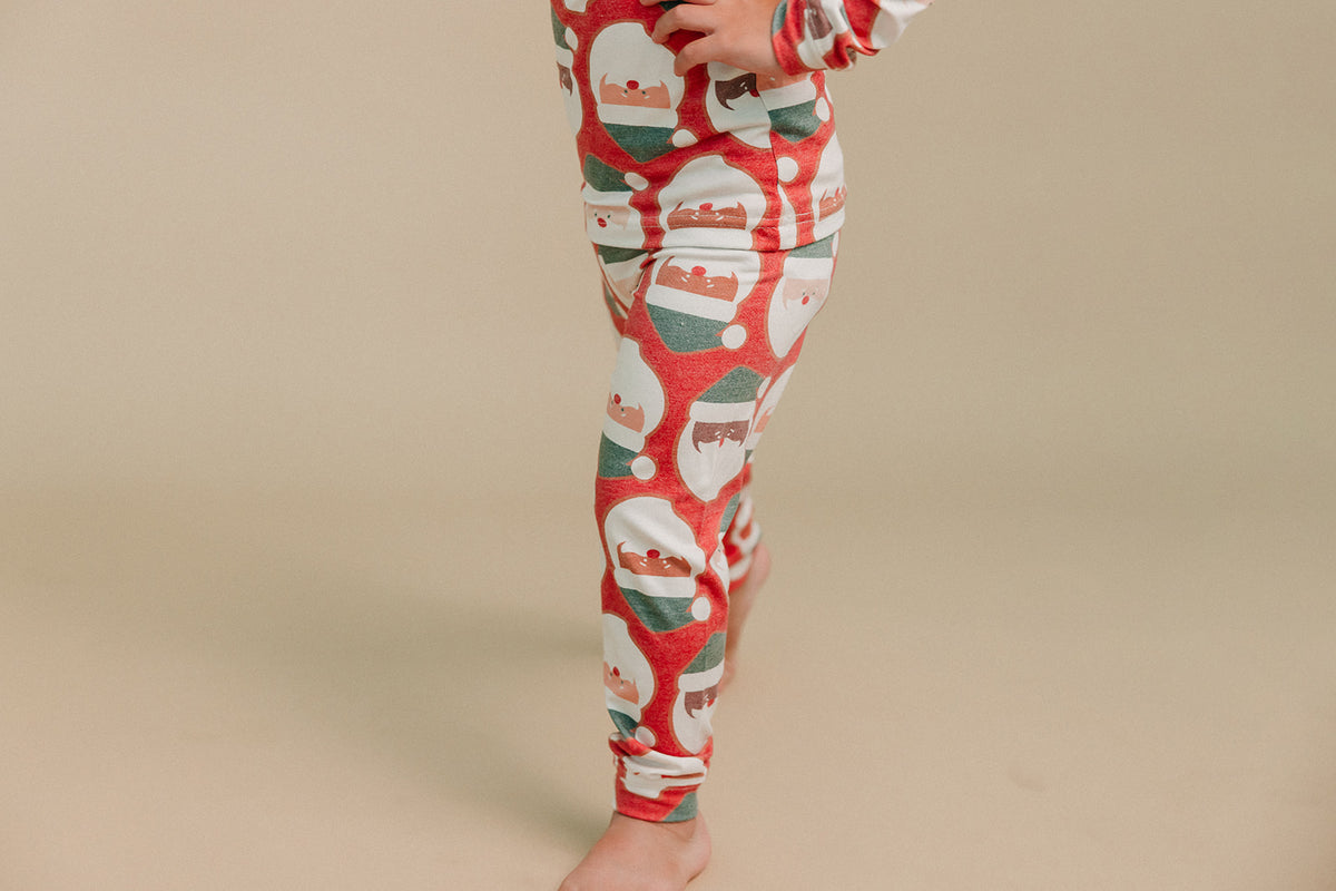 2pc Long Sleeve Pajama Set - Claus