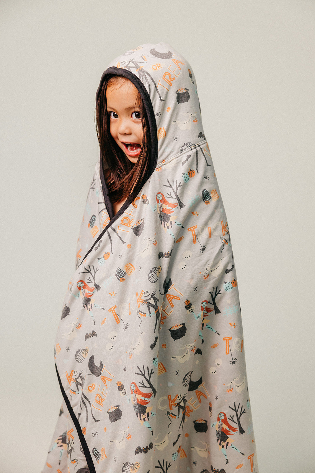 Premium Big Kid Hooded Towel - Nightmare Before Christmas