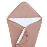 Premium Baby Knit Hooded Towel - Pecan