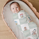 Disney Personalized Swaddle Blanket - Mickey Mouse and Friends