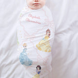 Disney Personalized Swaddle Blanket - Disney Princess