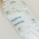 Disney Personalized Swaddle Blanket - Star Wars Grogu