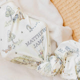 Disney Personalized Swaddle Blanket - Hundred Acre Wood