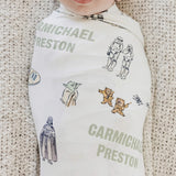 Disney Personalized Swaddle Blanket - Tatooine