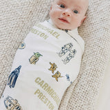 Disney Personalized Swaddle Blanket - Tatooine