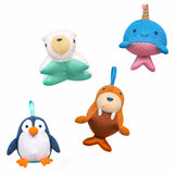 Plush Bath Toy Set - Arctic Wonder