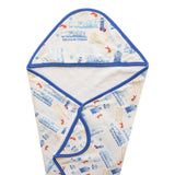 Premium Baby Knit Hooded Towel - The Polar Express