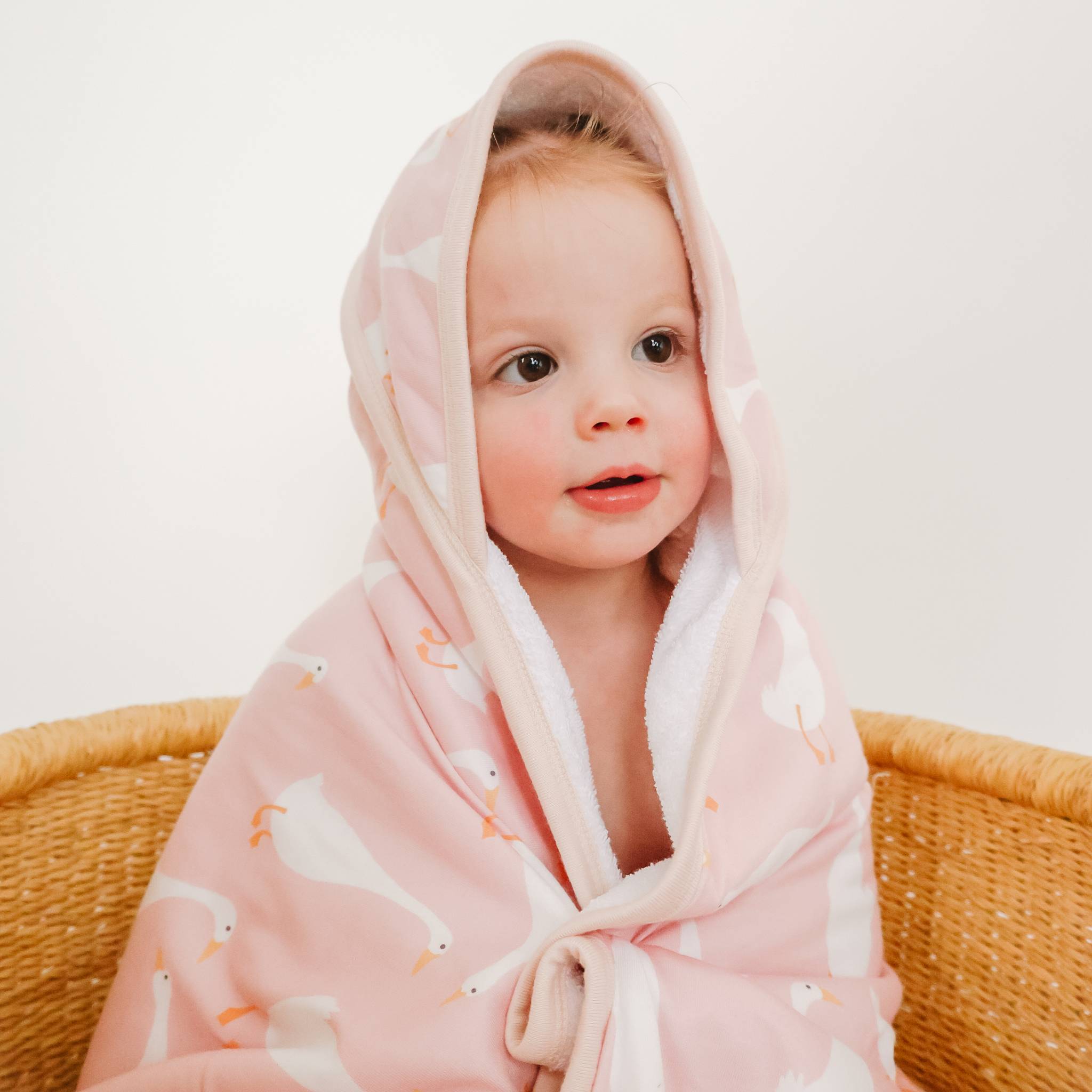Premium Baby Knit Hooded Towel - Goosie