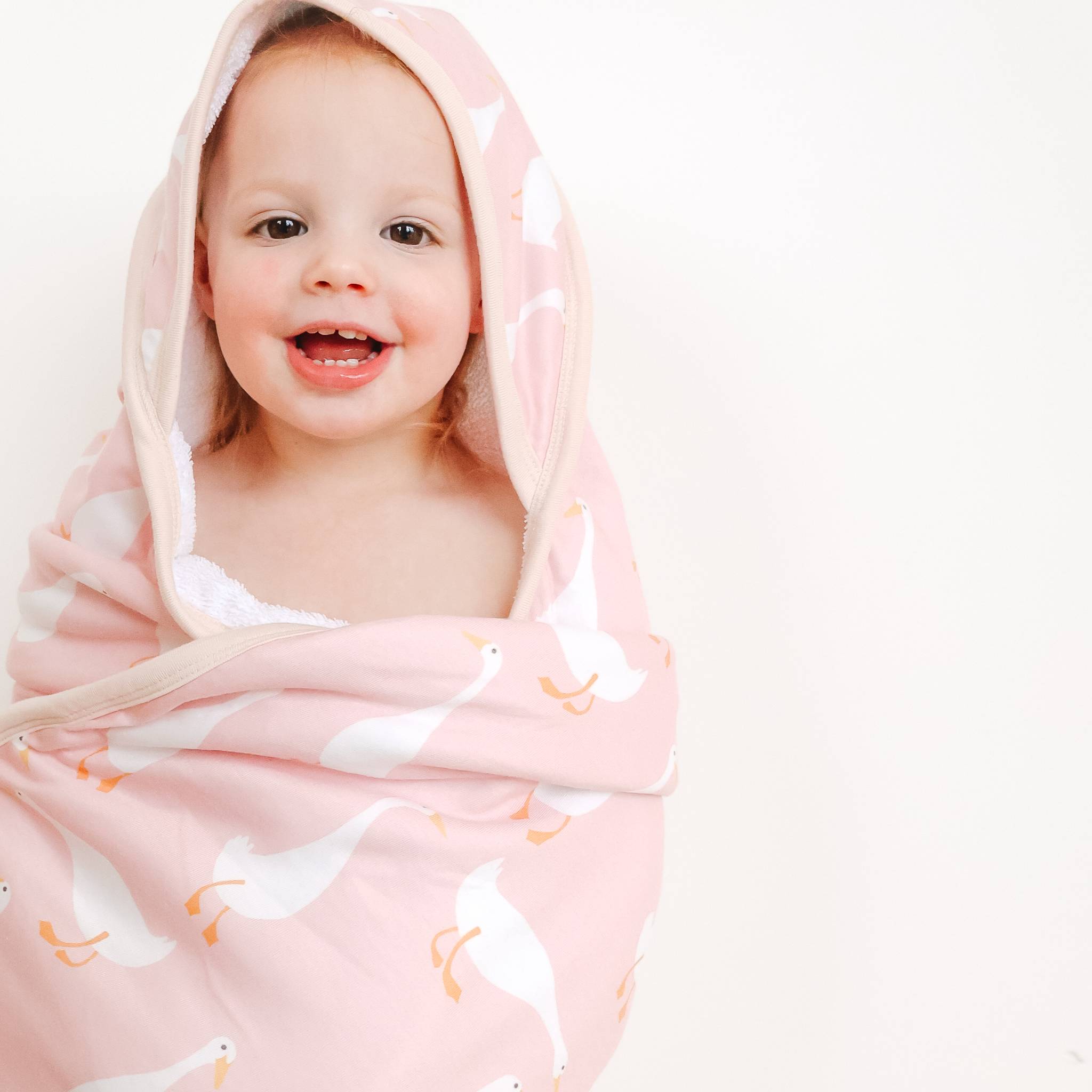 Premium Baby Knit Hooded Towel - Goosie