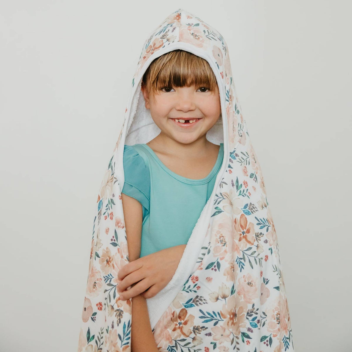 Premium Big Kid Hooded Towel - Autumn