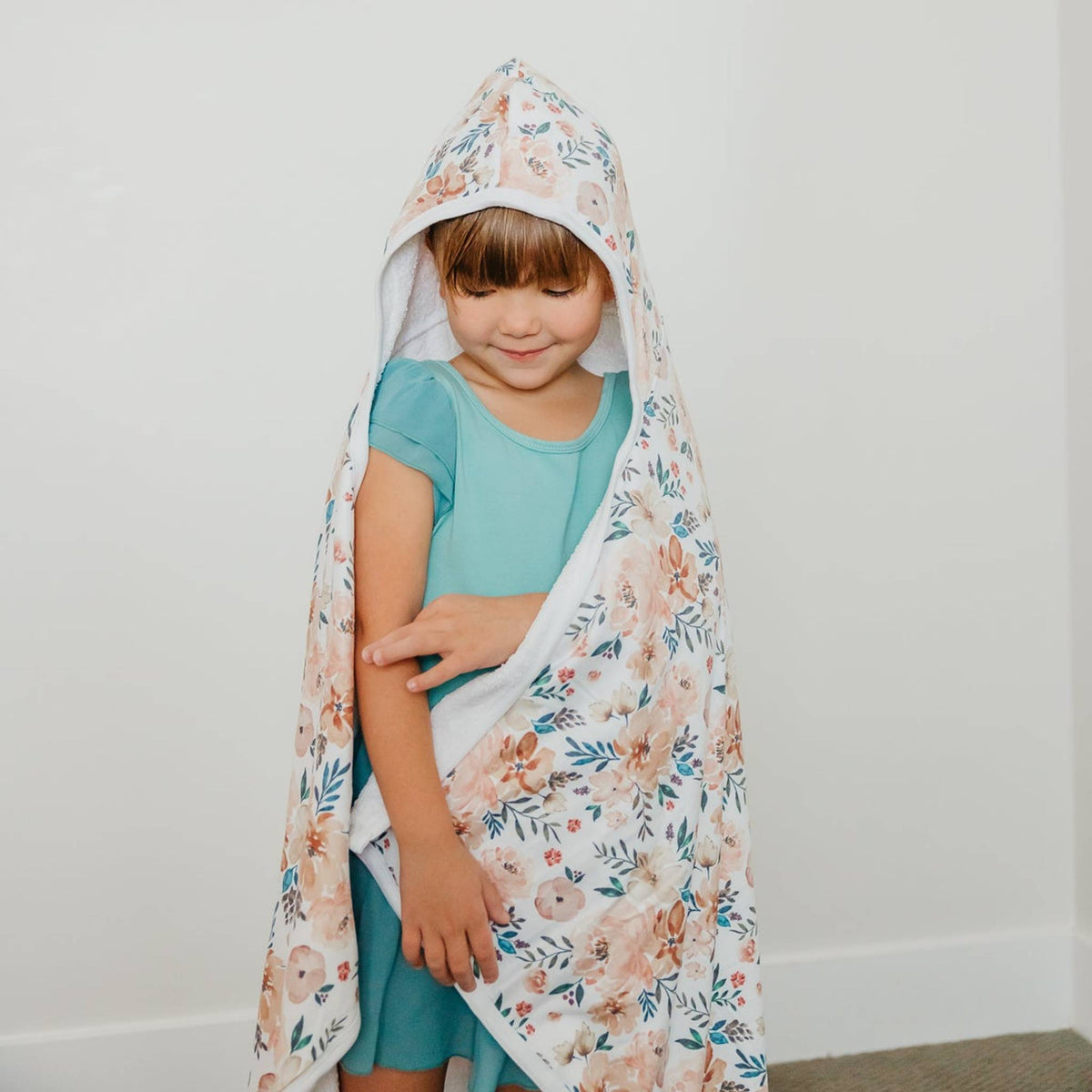 Premium Big Kid Hooded Towel - Autumn