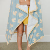 Premium Big Kid Hooded Towel - Ducky