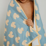 Premium Big Kid Hooded Towel - Ducky