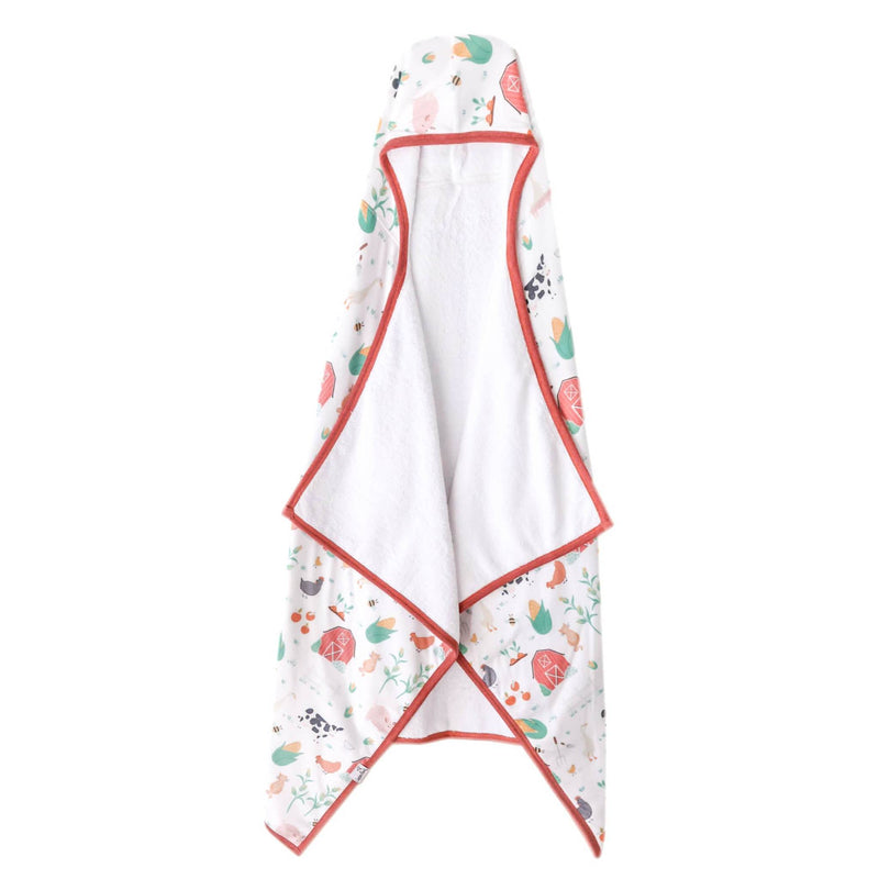 Premium Big Kid Hooded Towel - Farmstead