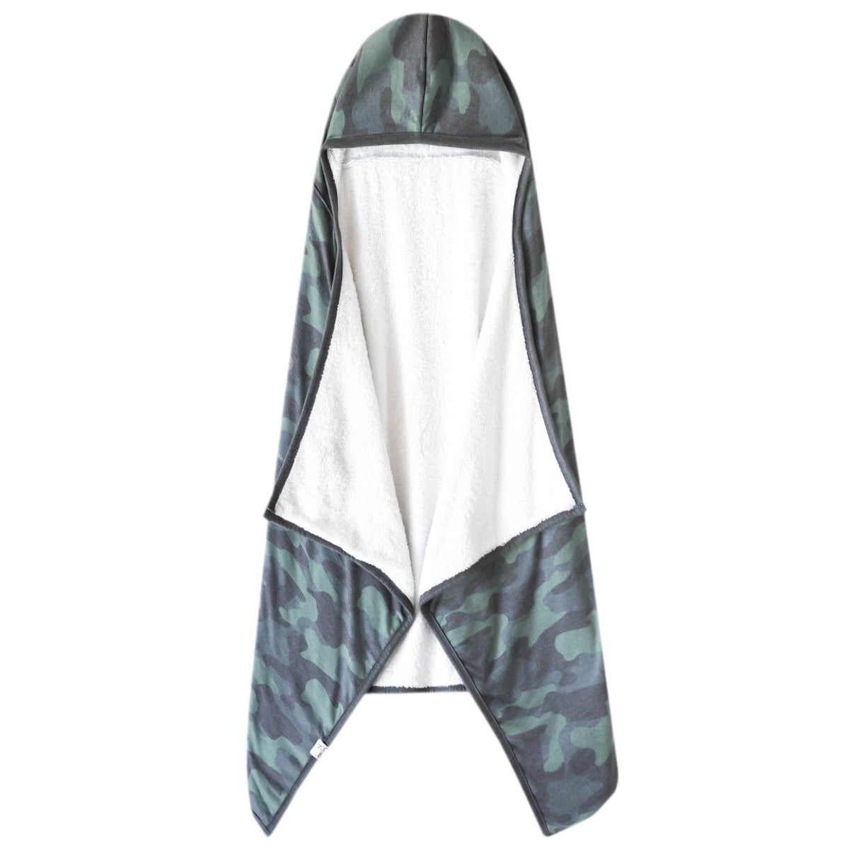 Premium Big Kid Hooded Towel - Hunter