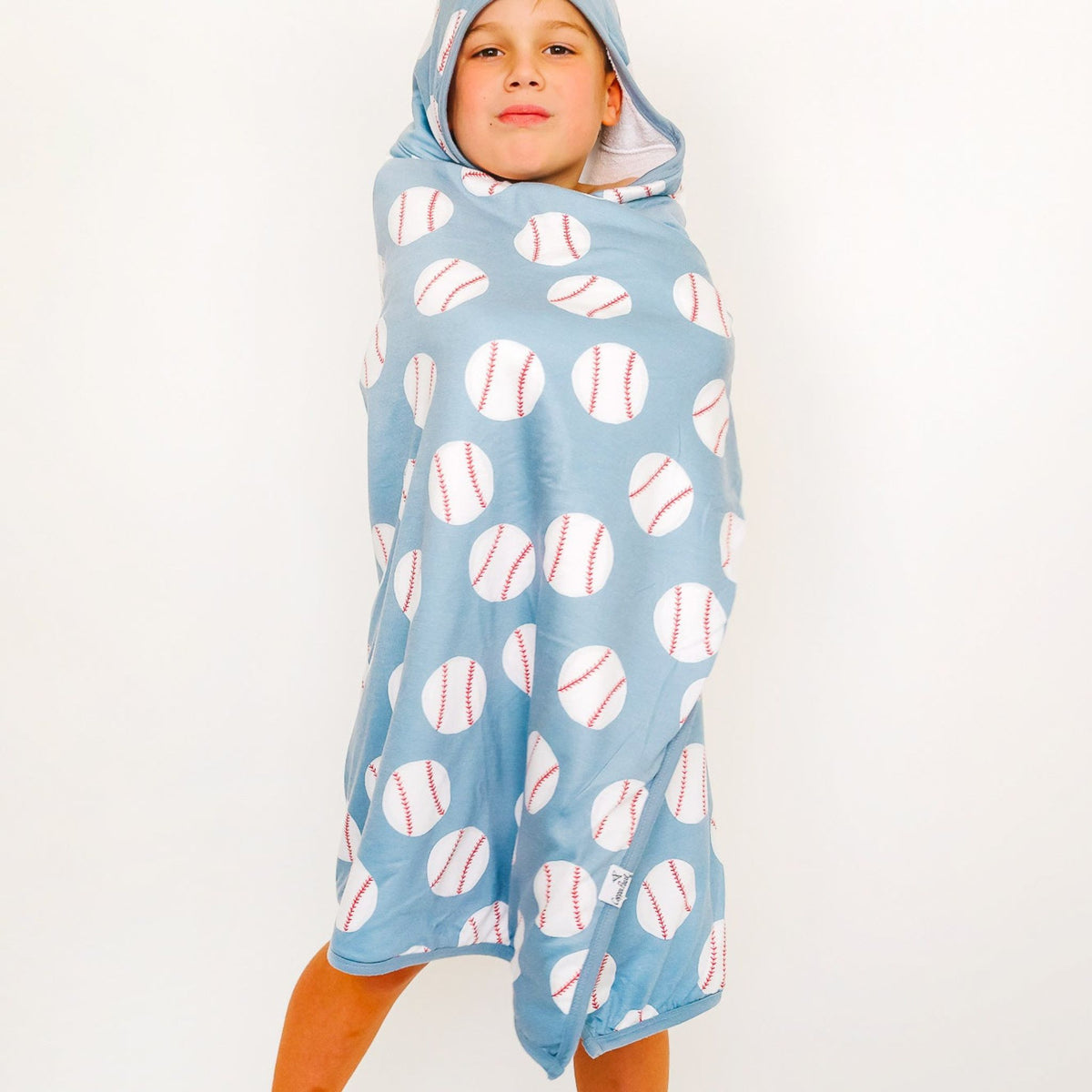 Premium Big Kid Hooded Towel - Slugger