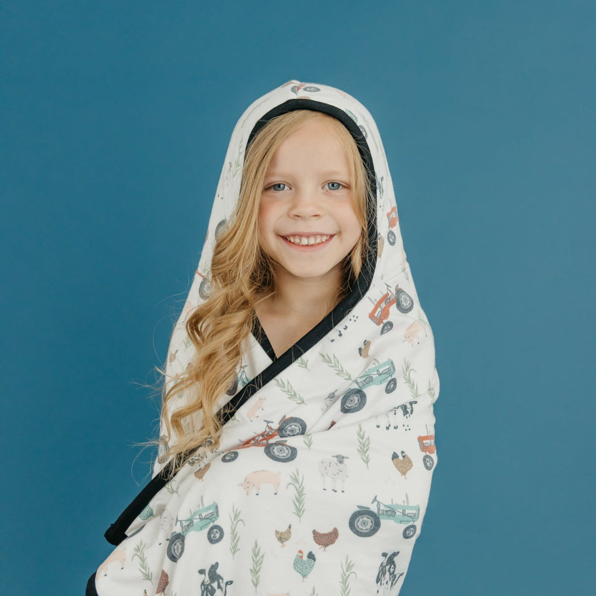 Premium Big Kid Hooded Towel - Jo