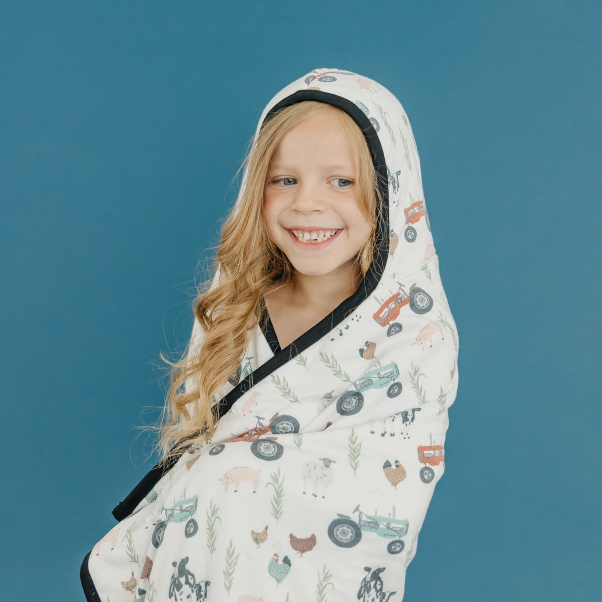 Premium Big Kid Hooded Towel - Jo