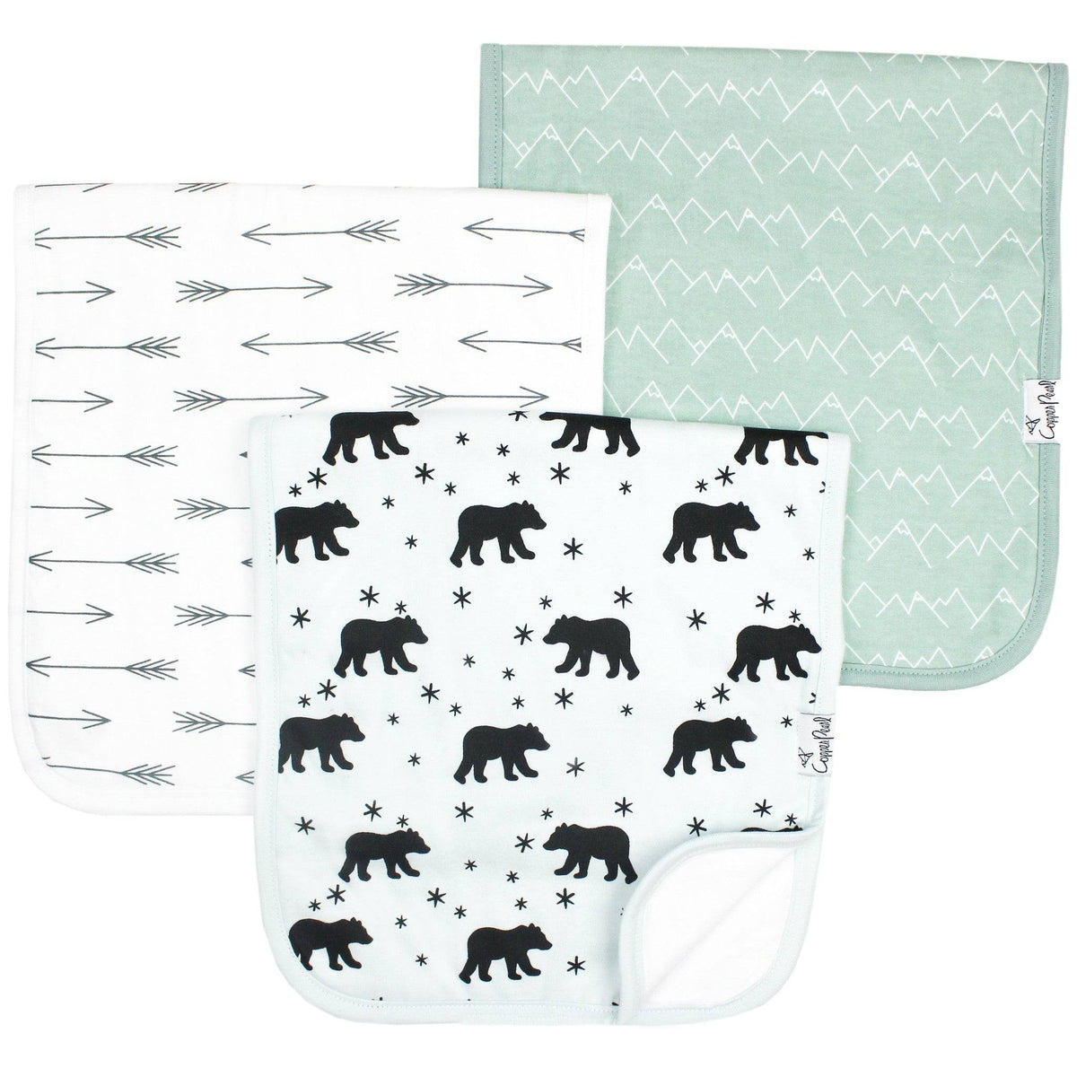 Premium Burp Cloths - Archer