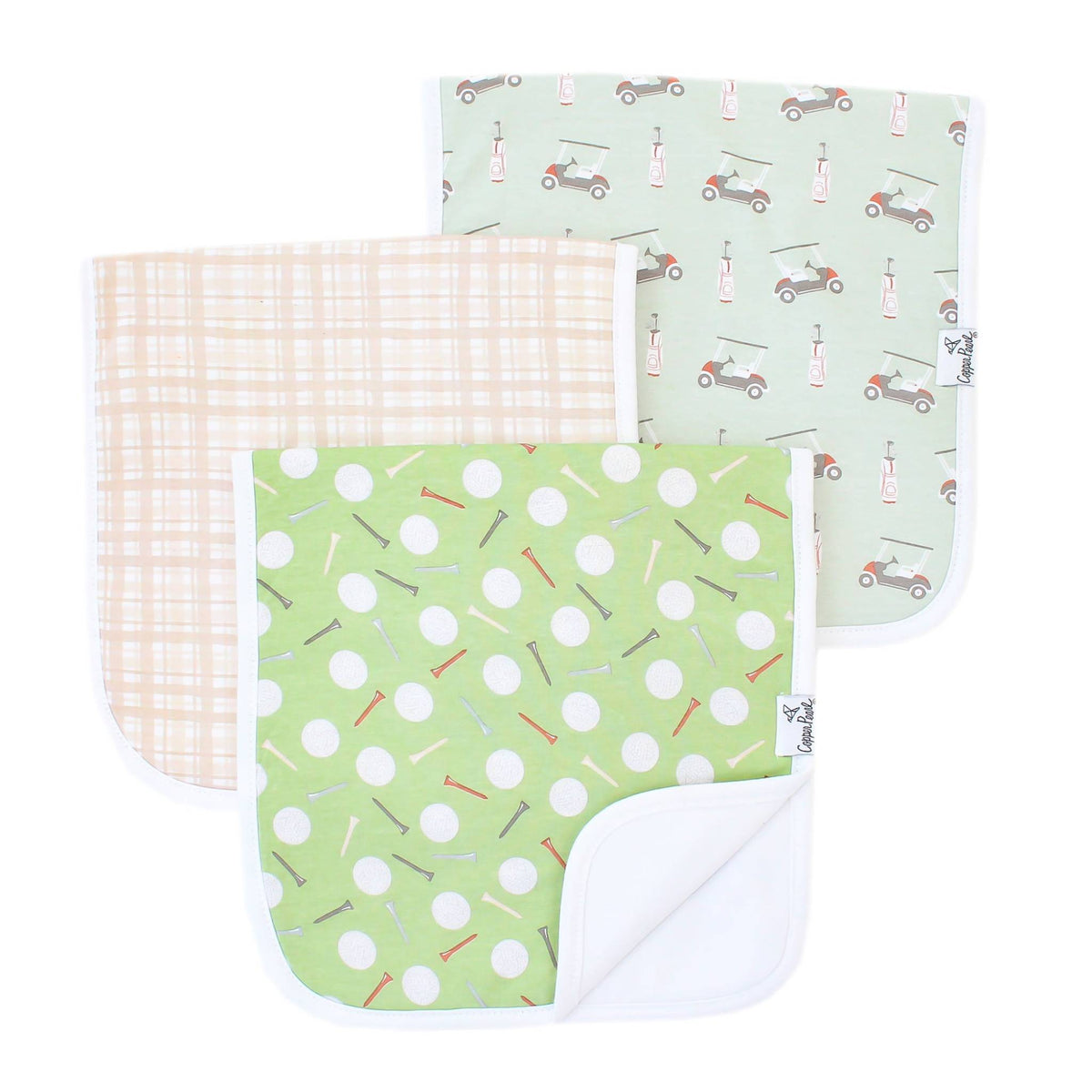 Premium Burp Cloths - Bogey