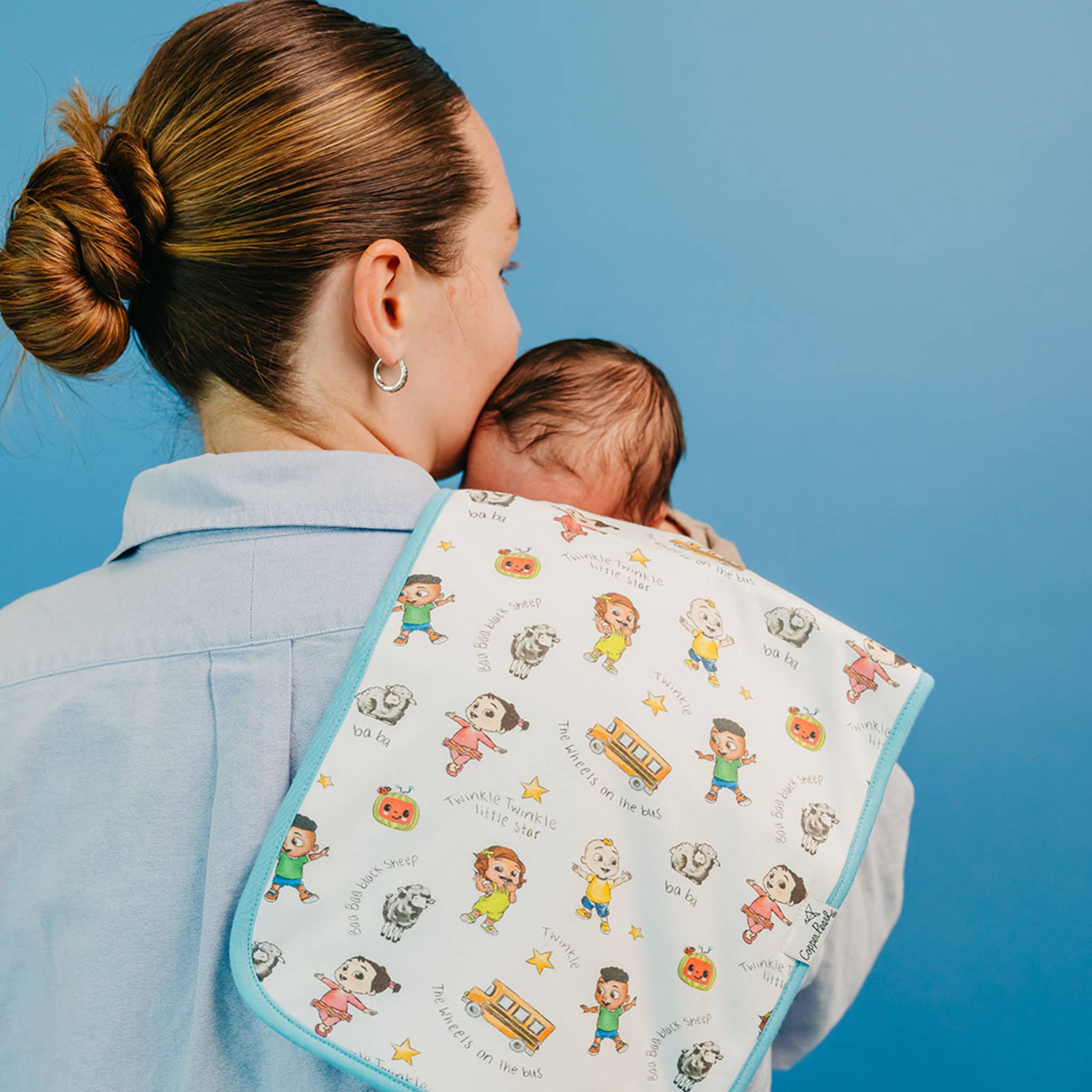 Premium Burp Cloths - CoComelon Friends