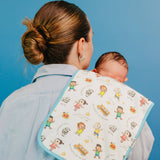 Premium Burp Cloths - CoComelon Friends