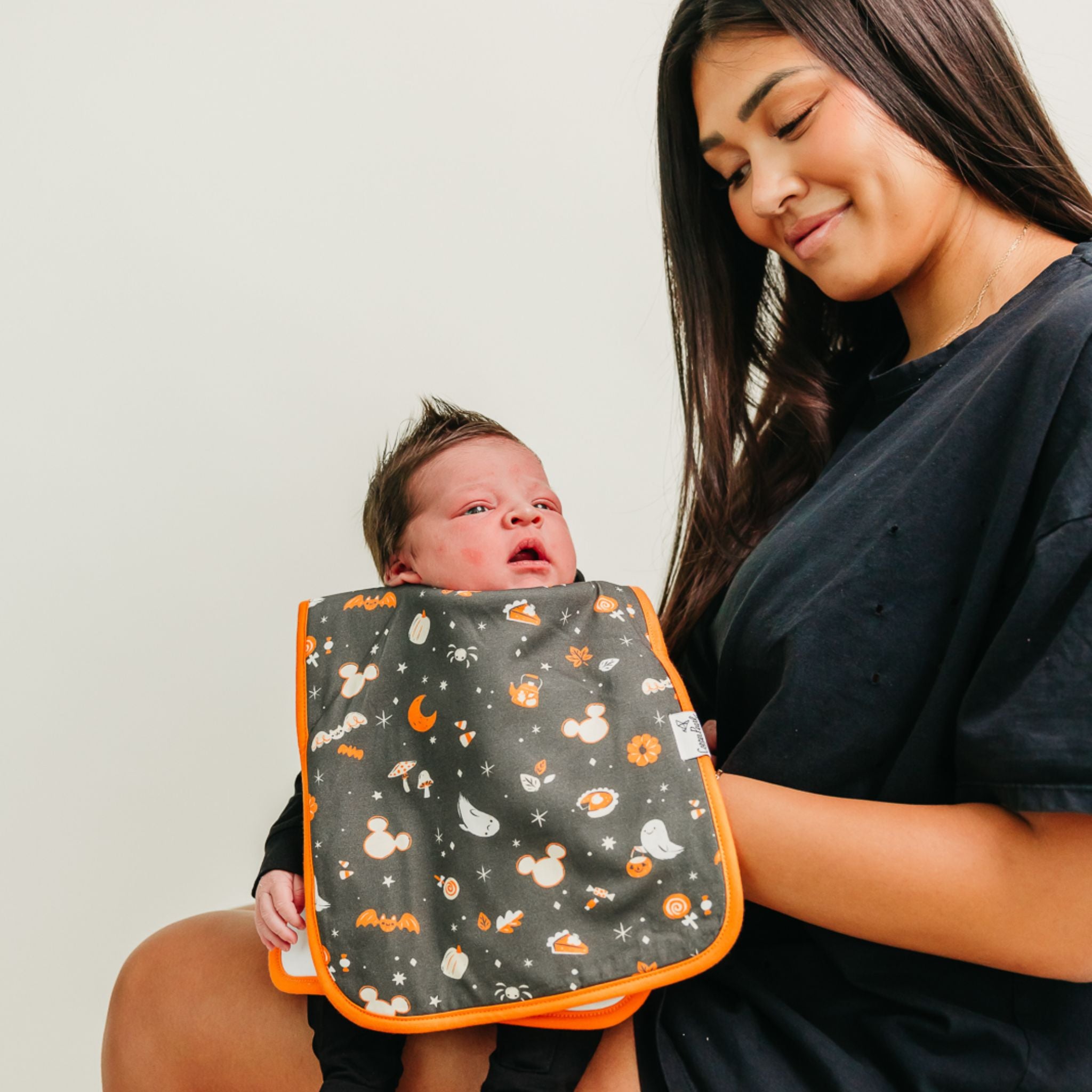 Premium Burp Cloths - Mickey Mouse's Boo Bash