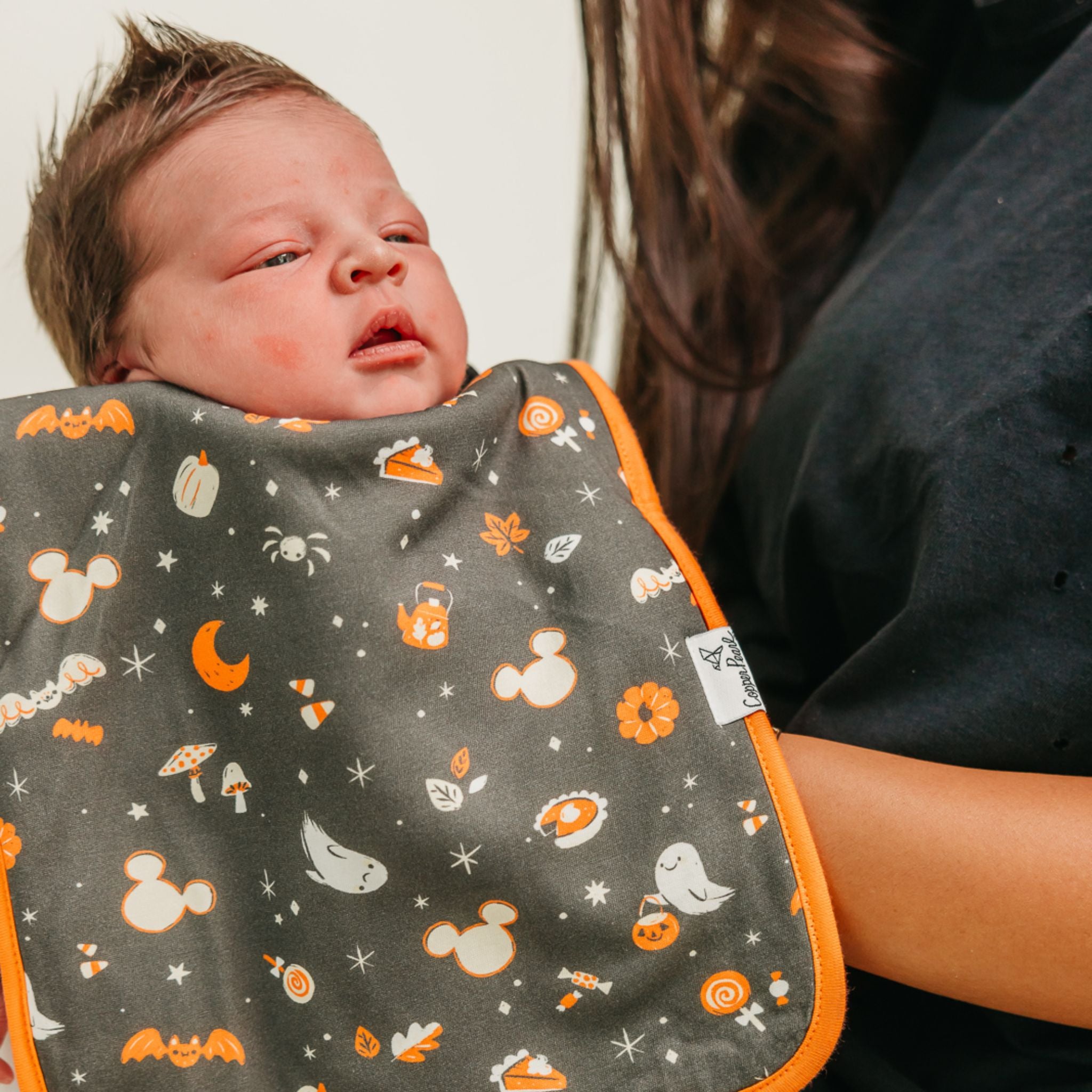 Premium Burp Cloths - Mickey Mouse's Boo Bash