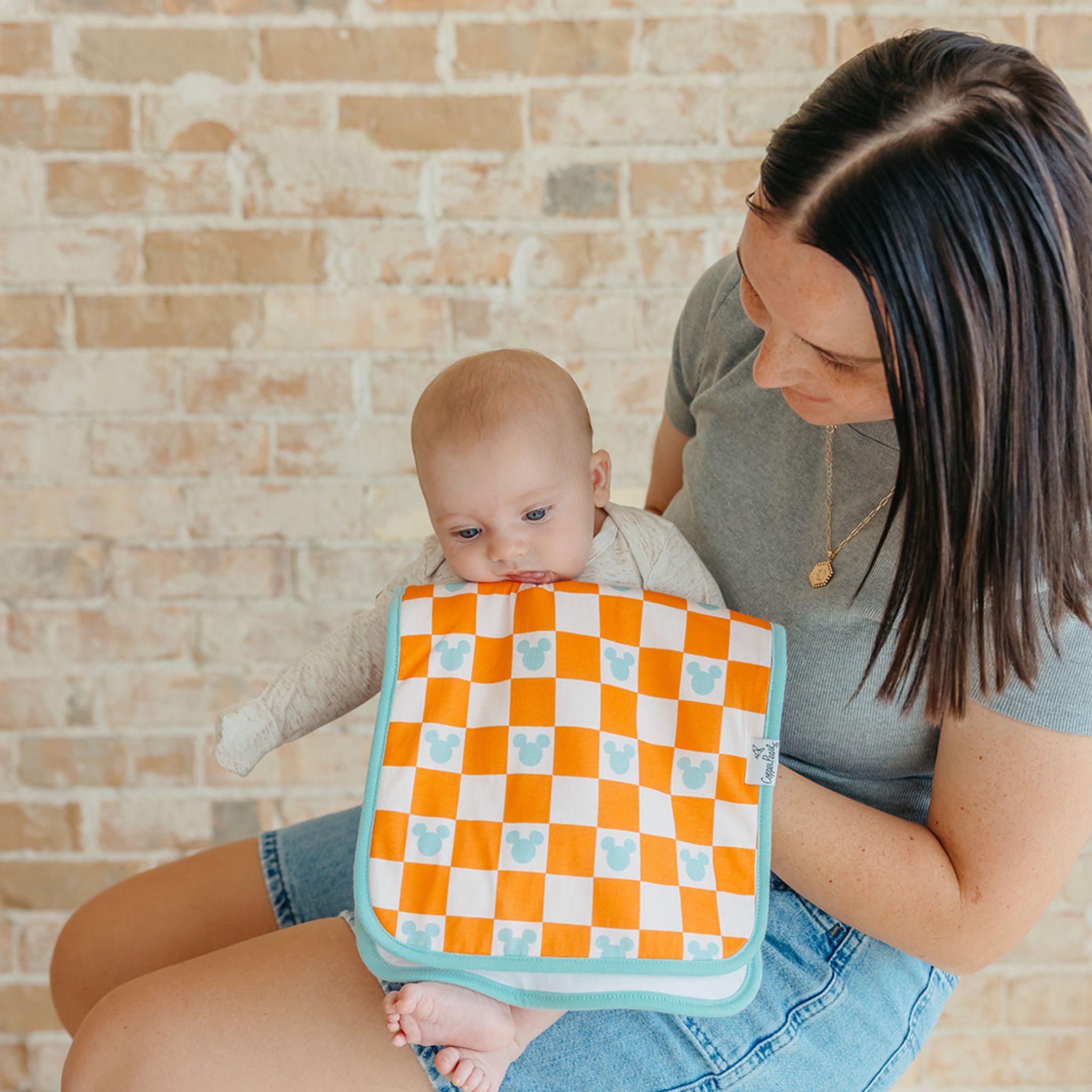 Premium Burp Cloths - Mickey Mouse's Boo Bash