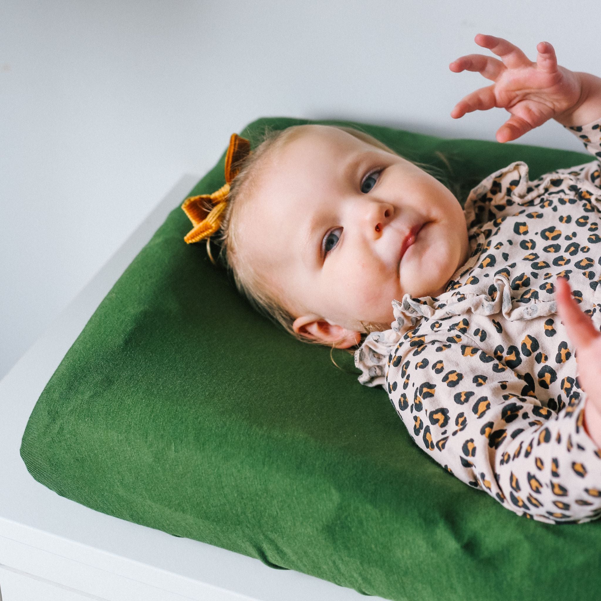 Premium Knit Diaper Changing Pad Cover - Alder