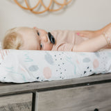 Premium Knit Diaper Changing Pad Cover - Bayside