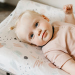 Premium Knit Diaper Changing Pad Cover - Bayside