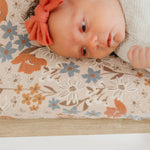 Premium Knit Diaper Changing Pad Cover - Eden