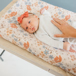 Premium Knit Diaper Changing Pad Cover - Eden