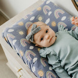 Premium Knit Diaper Changing Pad Cover - Hope
