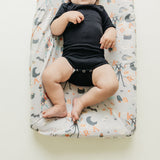 Premium Knit Diaper Changing Pad Cover - Nightmare Before Christmas