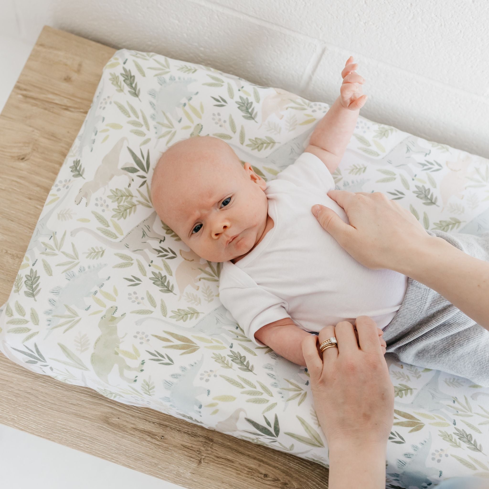 Premium Knit Diaper Changing Pad Cover - Rex