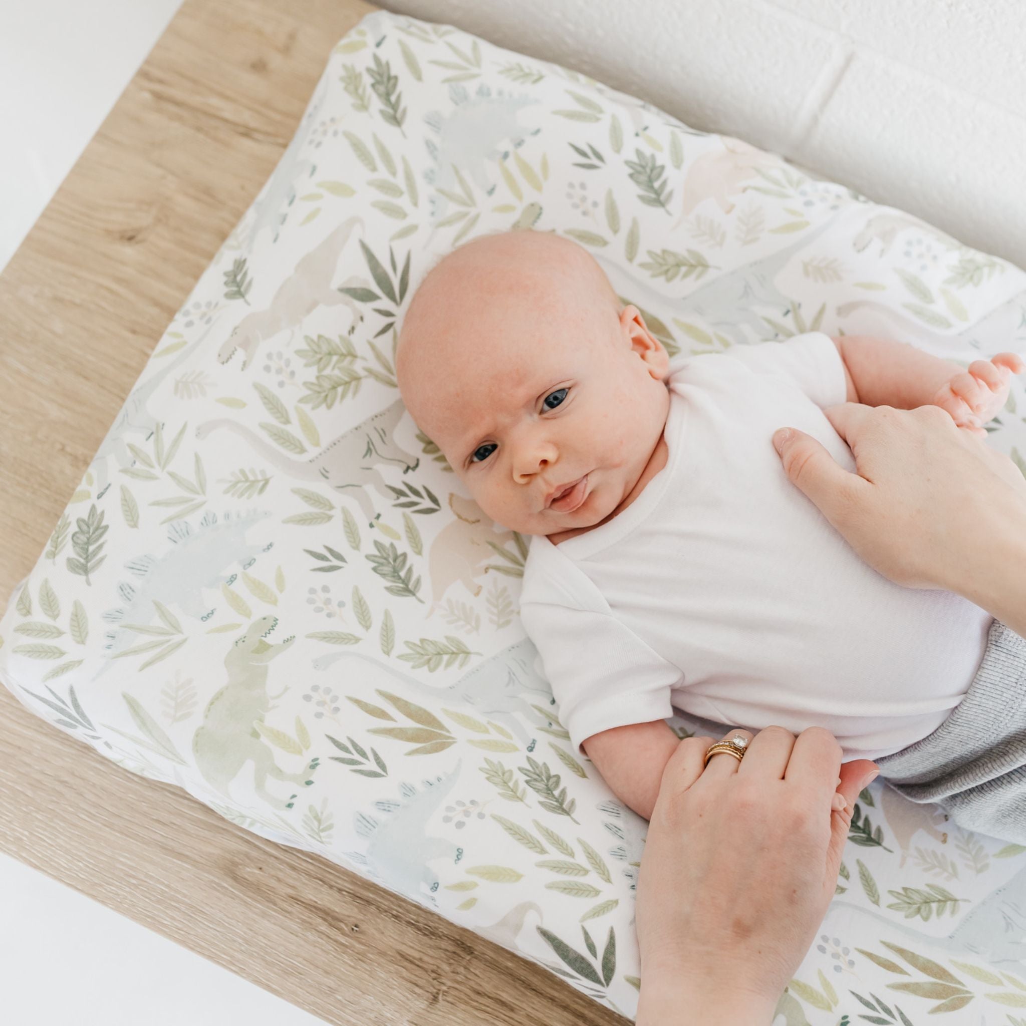 Premium Knit Diaper Changing Pad Cover - Rex