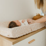 Premium Knit Diaper Changing Pad Cover - Sandy