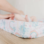 Premium Knit Diaper Changing Pad Cover - Whimsy
