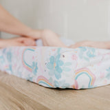 Premium Knit Diaper Changing Pad Cover - Whimsy