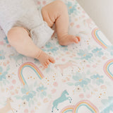 Premium Knit Diaper Changing Pad Cover - Whimsy