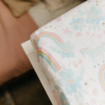 Premium Knit Diaper Changing Pad Cover - Whimsy