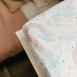 Premium Knit Diaper Changing Pad Cover - Whimsy