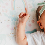 Premium Knit Diaper Changing Pad Cover - Whimsy