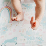 Premium Knit Diaper Changing Pad Cover - Whimsy