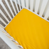 Premium Knit Fitted Crib Sheet - Banana